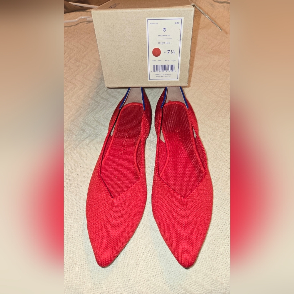 Elegant Red Women's Shoes by Rothy's